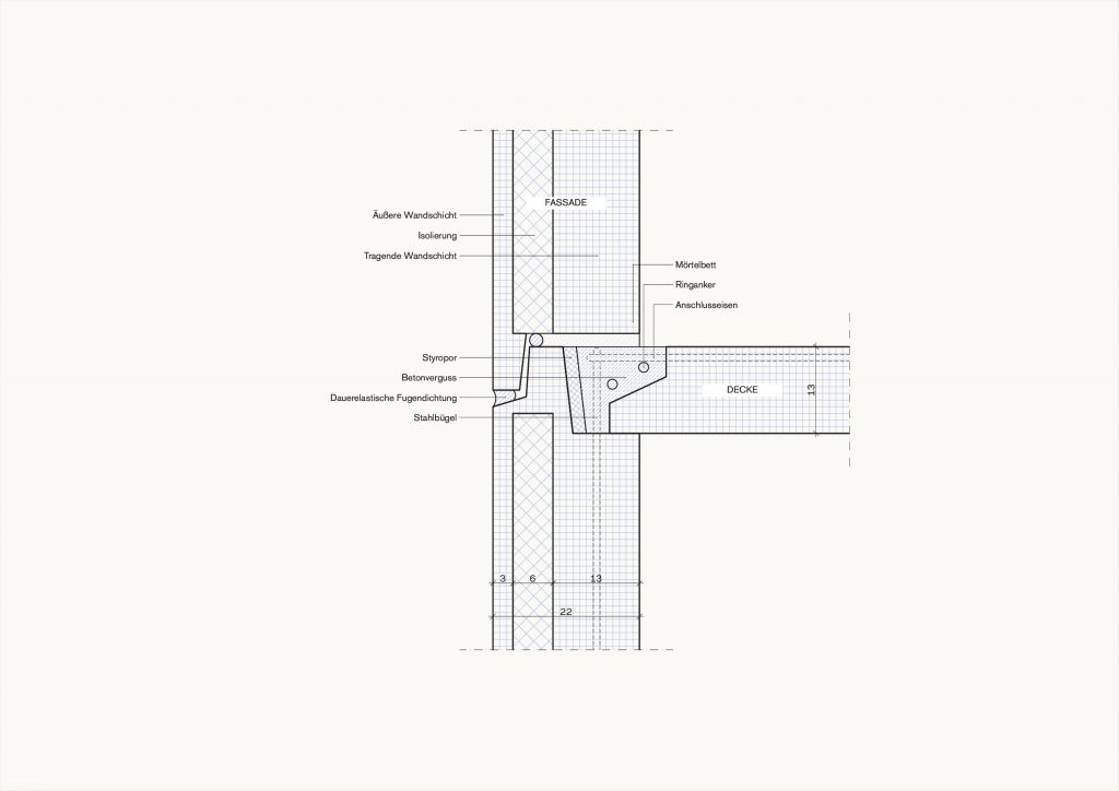 [Abb. 200] „Fügepunkt Außenwand/Decke des System Deutsche Barets Bautechnik“ von Rüdiger, Fynn (2025) | Lizenz: CC BY-NC-SA 4.0