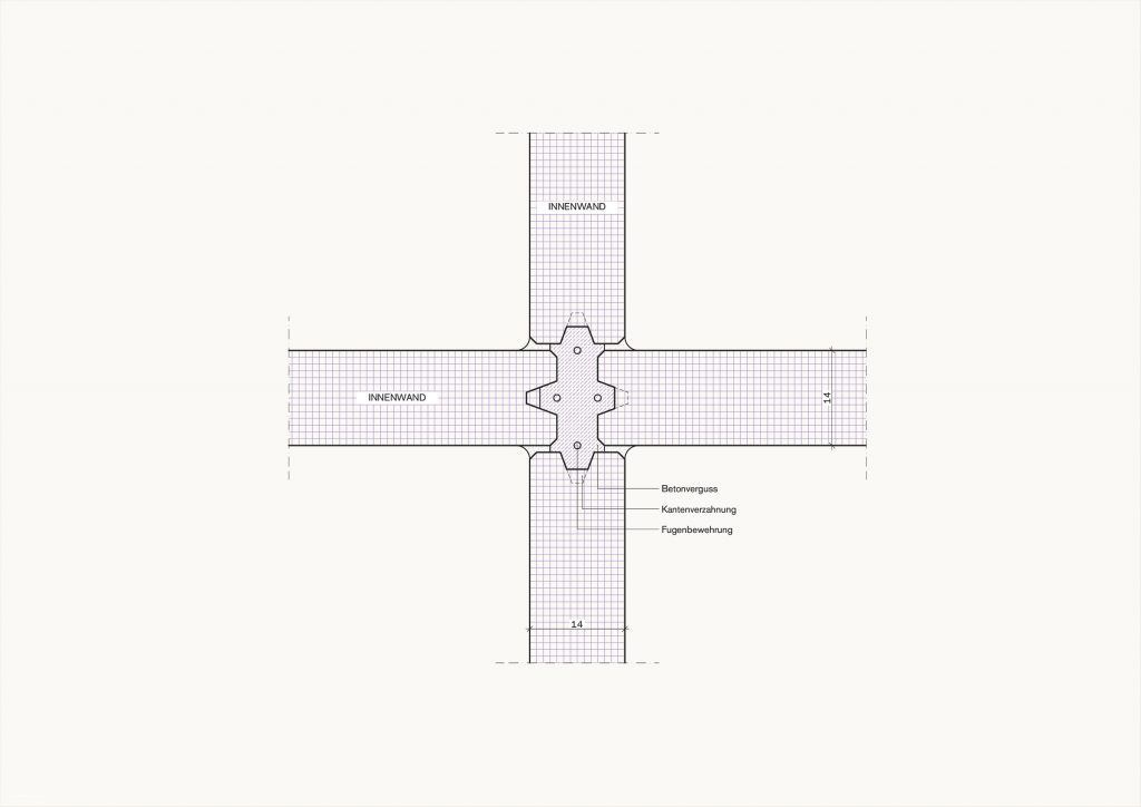 [Abb. 264] „Fügepunkt Innenwand/Innenwand des System Koncz“ von Rüdiger, Fynn (2025) | Lizenz: CC BY-NC-SA 4.0